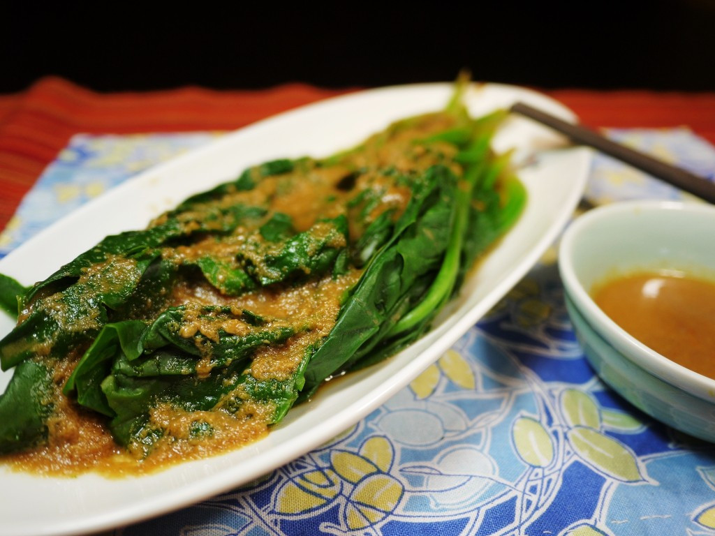 Easy Healthy Asian Recipes
 Healthy Steam Spinach with Asian Peanut Sauce Easy