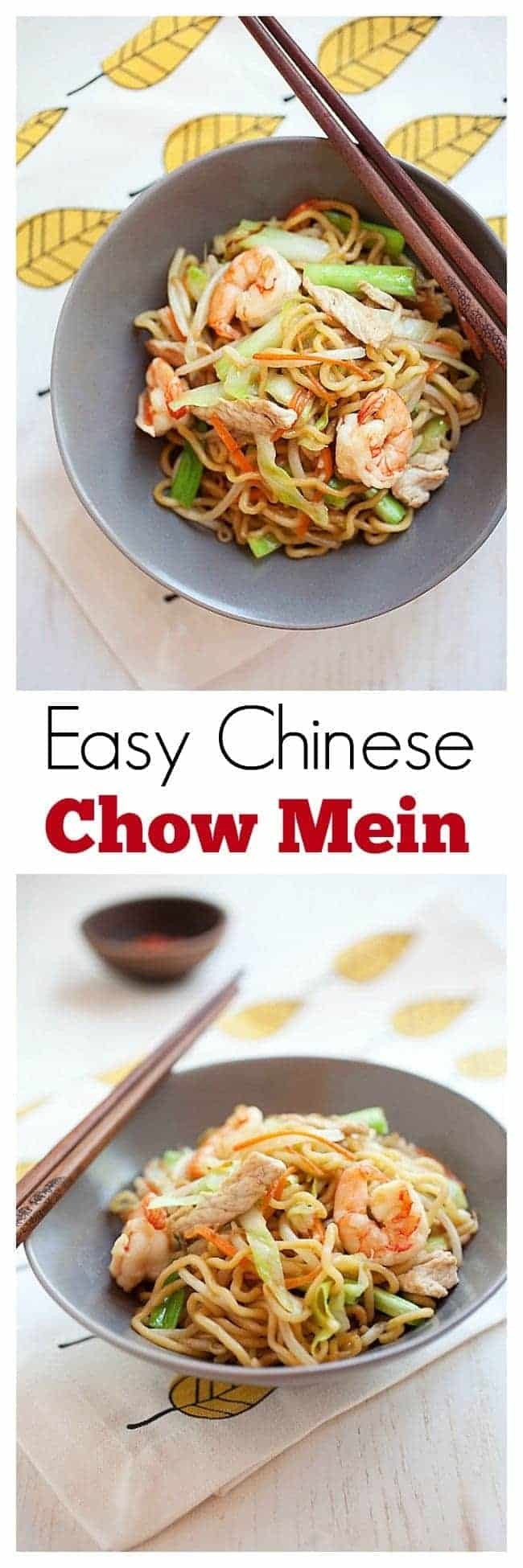Easy Healthy Asian Recipes
 Chow Mein Chinese Noodles