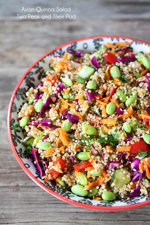 Easy Healthy Asian Recipes
 Asian Quinoa Salad Recipe