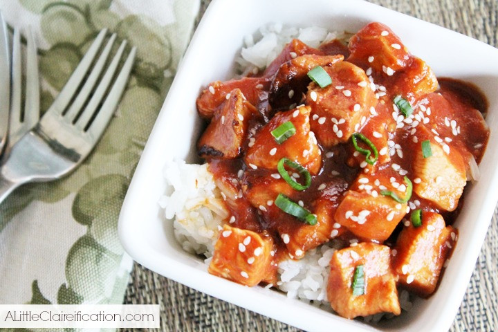 Easy Healthy Asian Recipes
 Healthy & Easy Crock Pot Sesame Chicken A Little