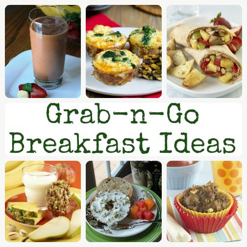 Easy Healthy Breakfast On The Go
 Grab n Go Breakfasts for Busy Mornings