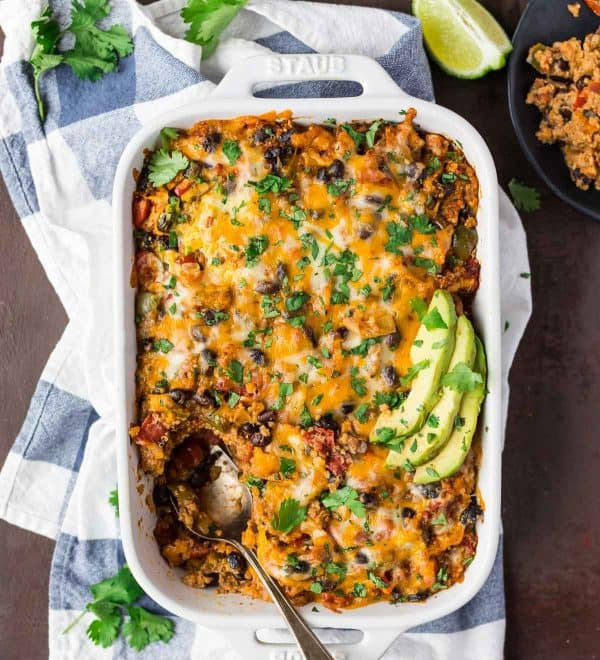 Easy Healthy Chicken Casseroles Recipes
 Mexican Chicken Quinoa Casserole