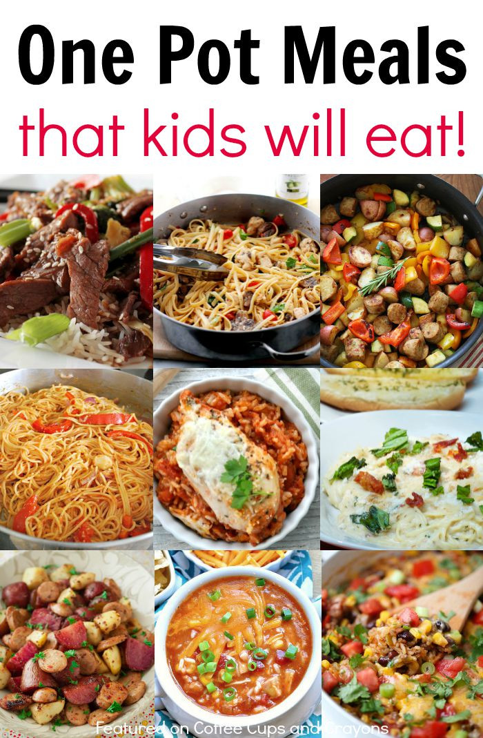 Easy Healthy Kid Friendly Dinners
 Kid Friendly e Pot Meals