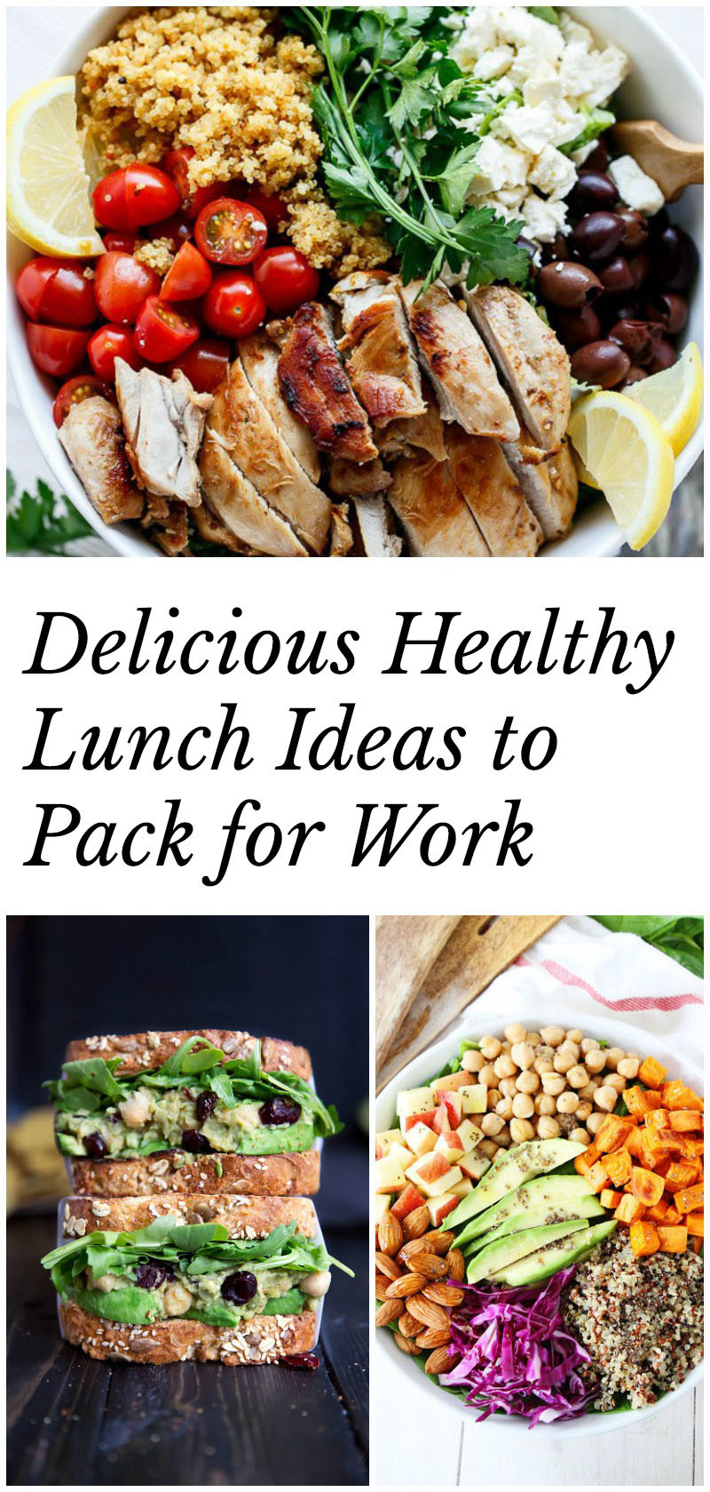 Easy Healthy Lunches For Work
 Healthy Lunch Ideas to Pack for Work 40 recipes