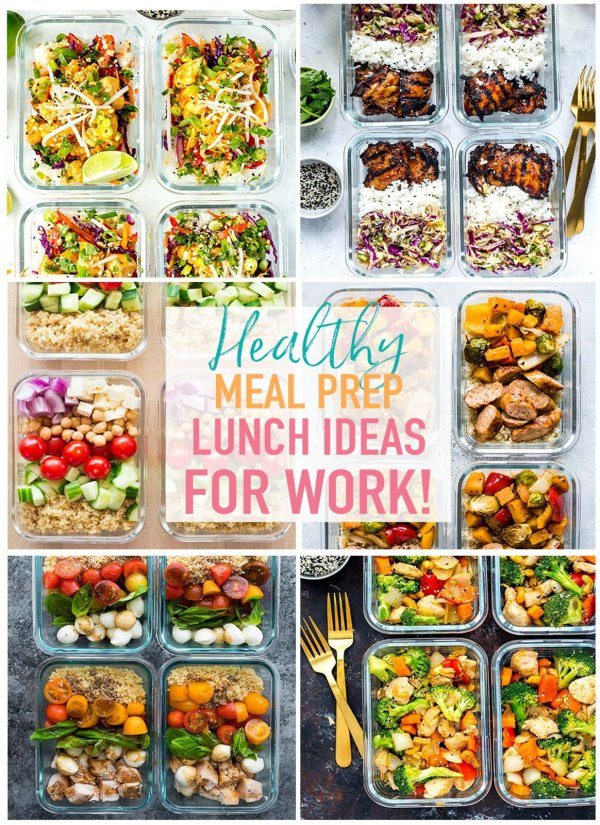 Easy Healthy Lunches For Work
 20 Easy Healthy Meal Prep Lunch Ideas for Work The Girl