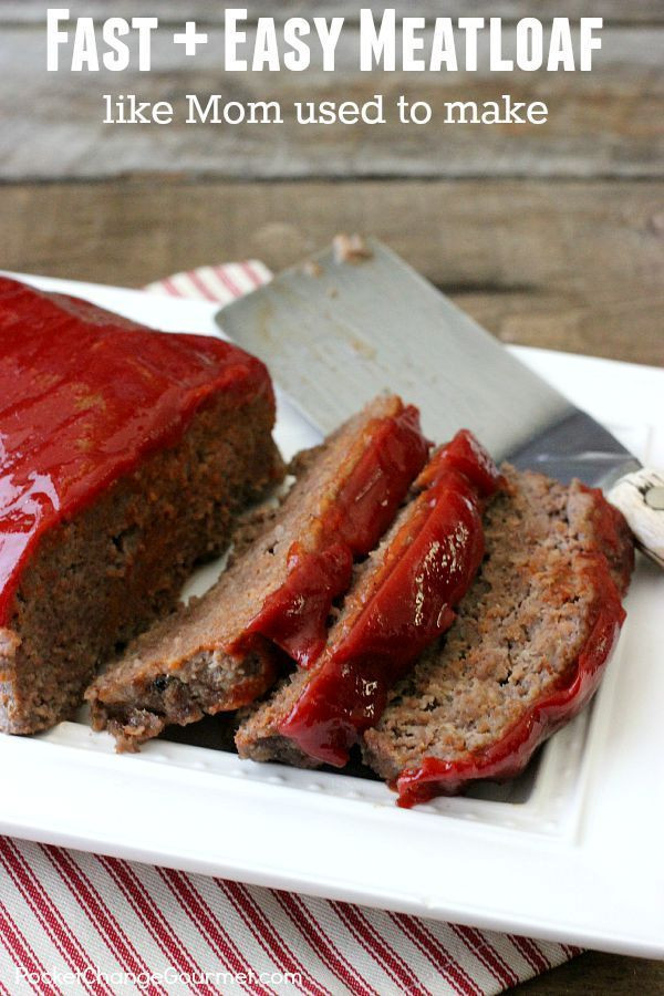 Easy Healthy Meatloaf Recipe
 25 best ideas about Easy Meatloaf on Pinterest
