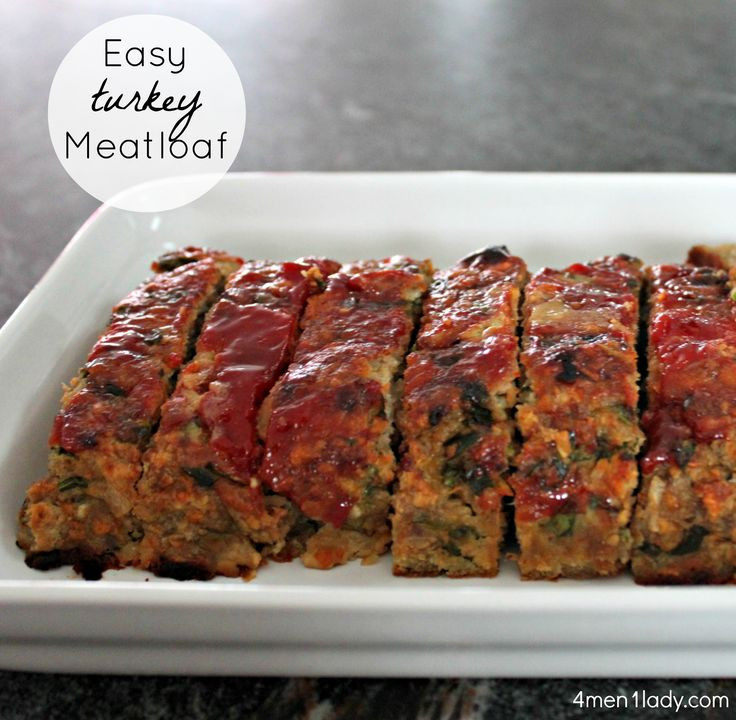Easy Healthy Meatloaf Recipe
 Foo Friday – Easy turkey meatloaf Seriously the best