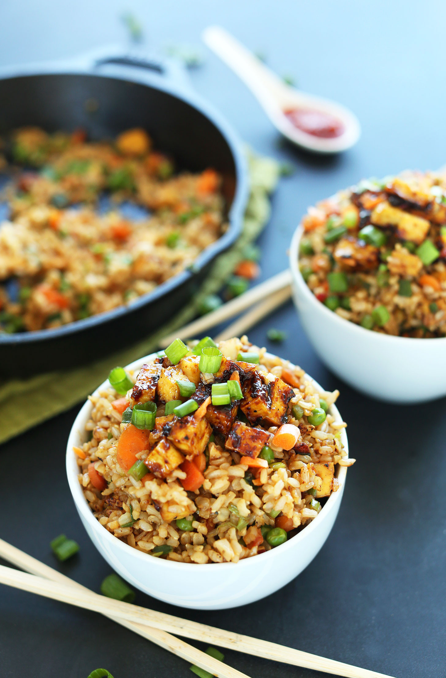 Easy Healthy Vegan Recipes
 Vegan Fried Rice