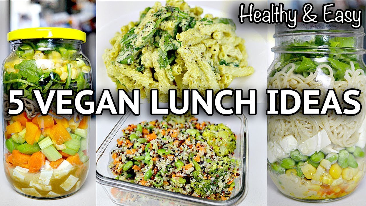 Easy Healthy Vegan Recipes
 EASY HEALTHY VEGAN LUNCH RECIPES BACK TO SCHOOL WORK