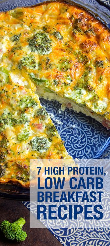 Easy High Protein Low Carb Recipes
 7 High Protein Low Carb Breakfast Recipes
