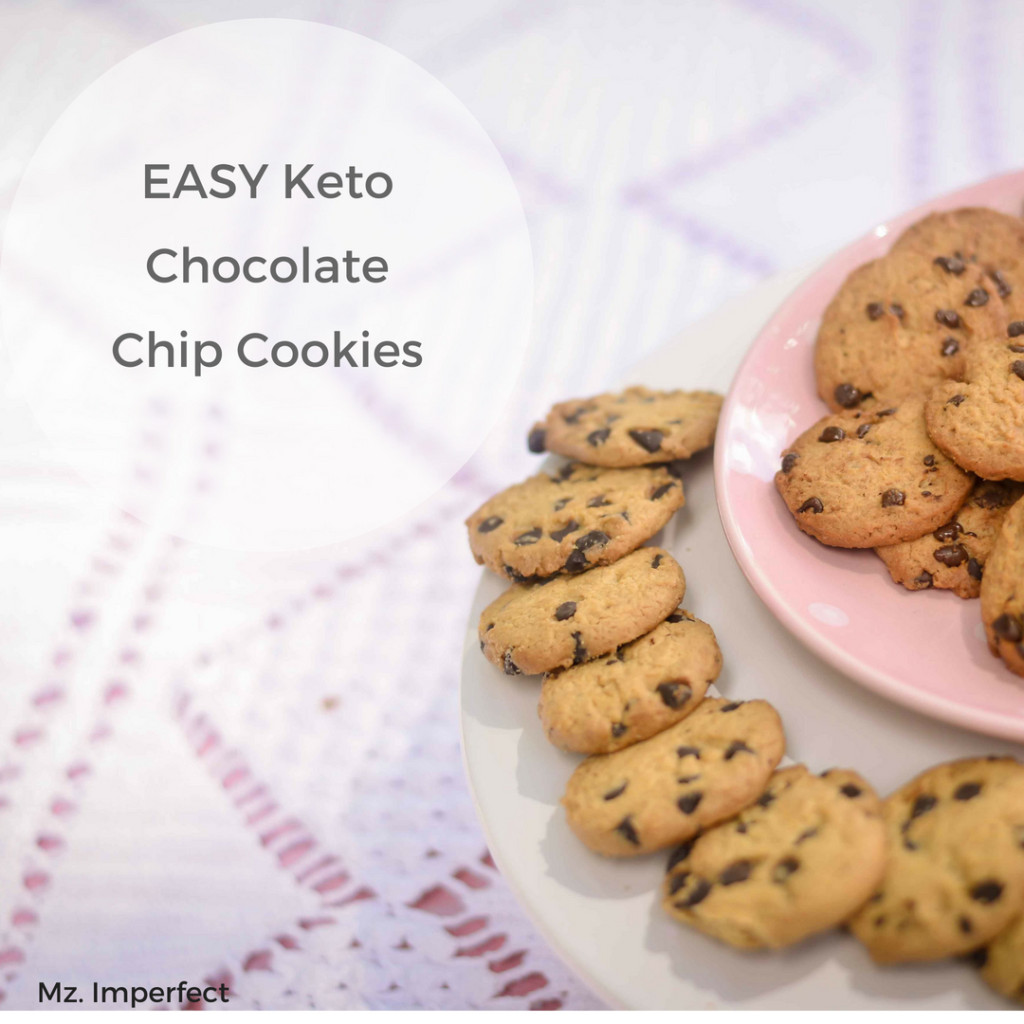 Easy Keto Chocolate Chip Cookies
 EASY Keto Chocolate Chip Cookies