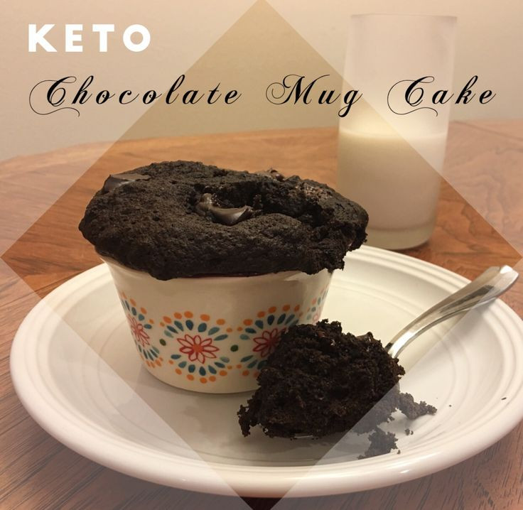 Easy Keto Mug Cake
 Sugar free Gluten Free Keto Chocolate Mug Cake keto