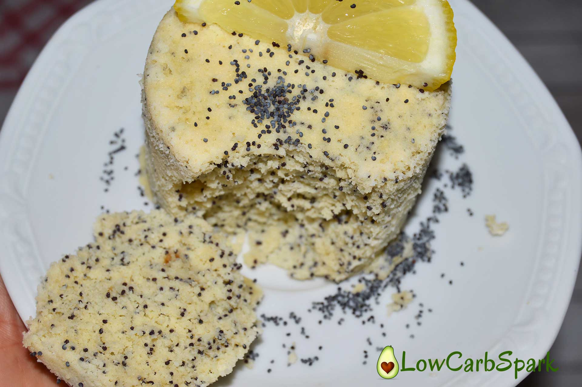 Easy Keto Mug Cake
 Easy Keto 1 Minute Lemon Poppy Seed Mug Cake Dairy Free