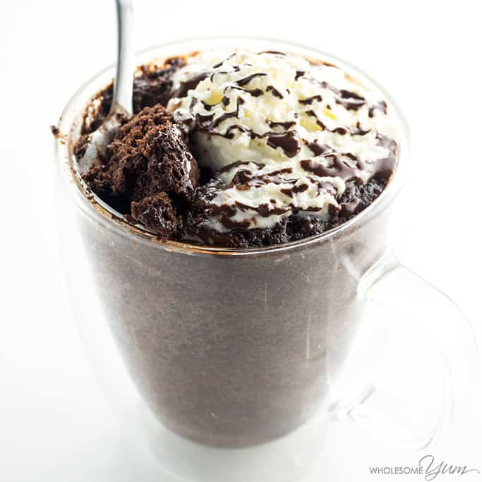 Easy Keto Mug Cake
 Low Carb Paleo Keto Chocolate Mug Cake Recipe 6 Ingre nts
