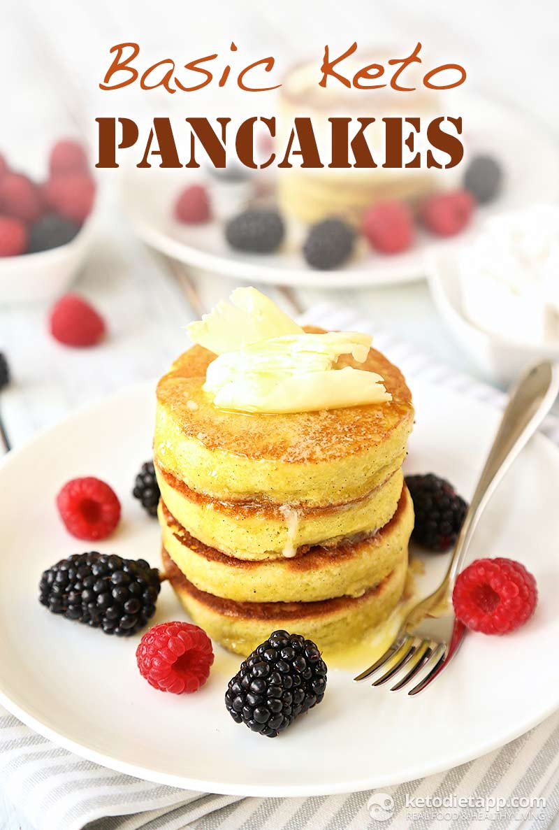 Easy Keto Pancakes
 Basic Keto Pancakes