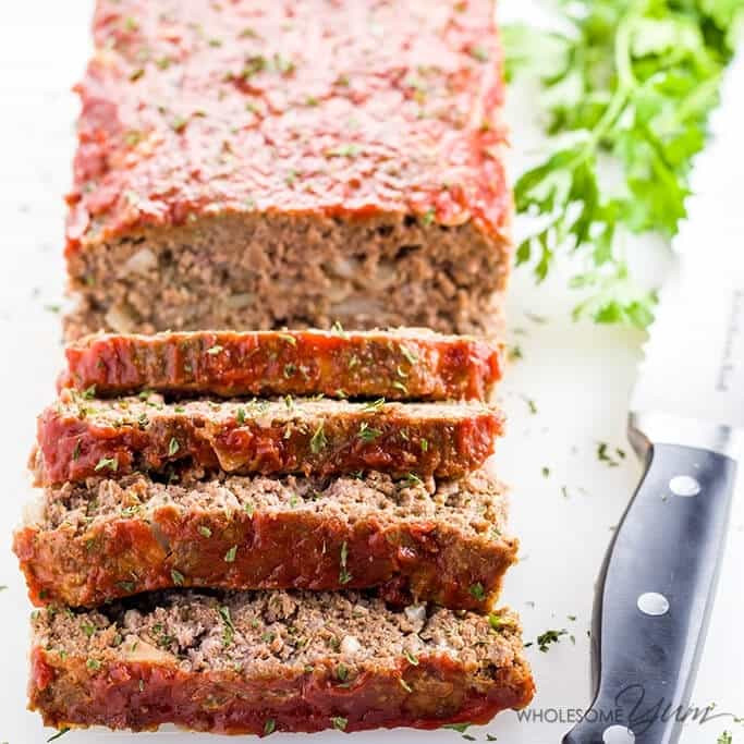 Easy Low Carb Meatloaf
 Paleo Keto Low Carb Meatloaf Recipe VIDEO