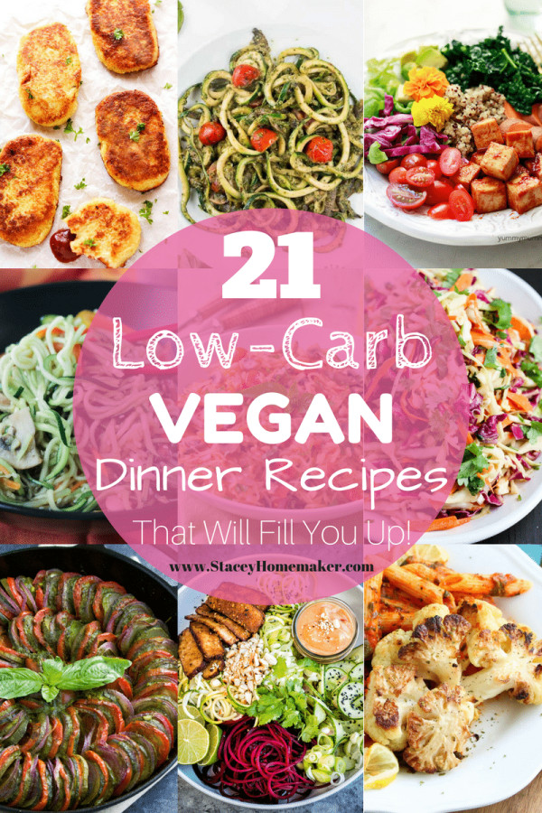 Easy Low Carb Vegetarian Recipes
 21 Low Carb Vegan Recipes That Will Fill You Up