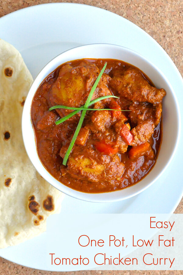 Easy Low Fat Chicken Recipes
 Easy e Pot Low Fat Tomato Chicken Curry mild ot hot