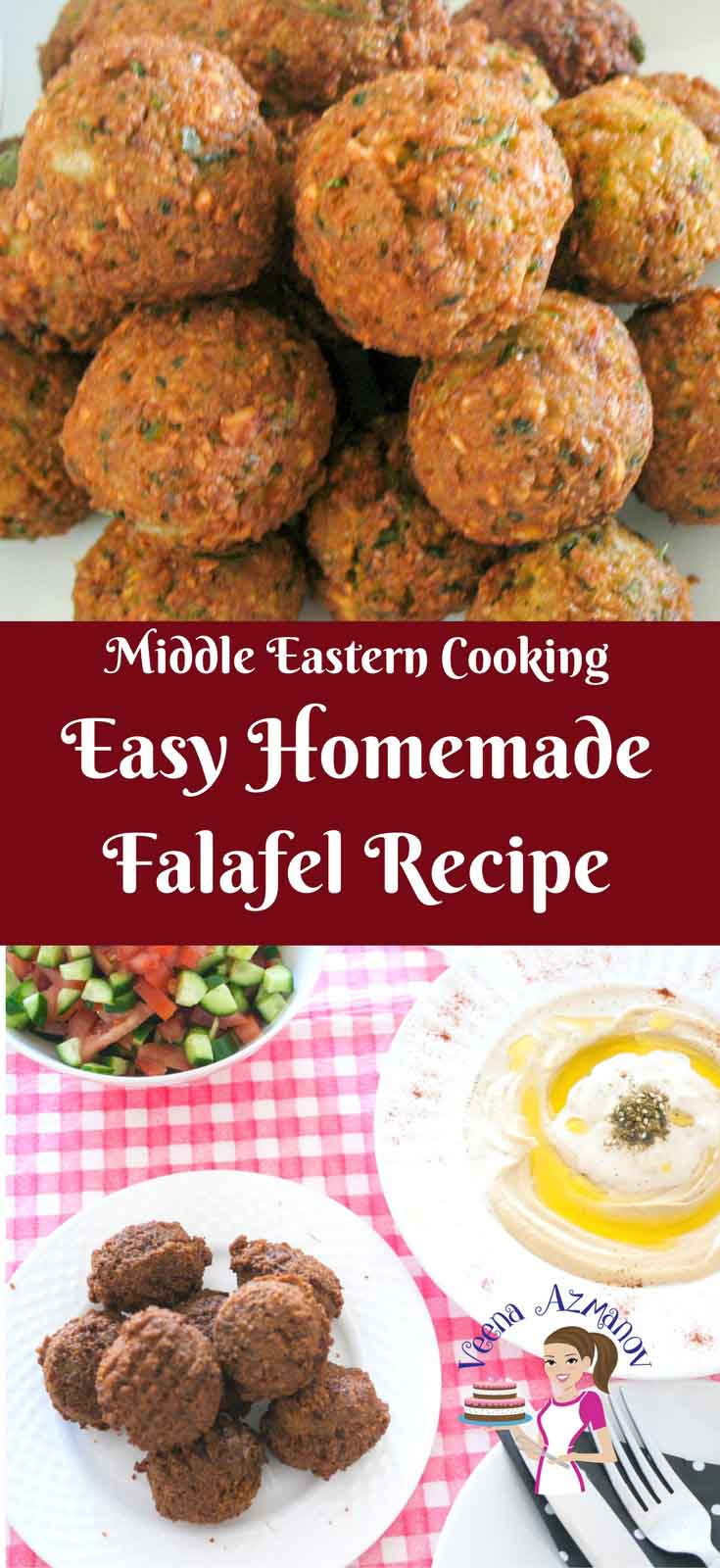 Easy Middle Eastern Recipes
 Homemade Falafel Recipe Israeli Falafel Recipe Veena