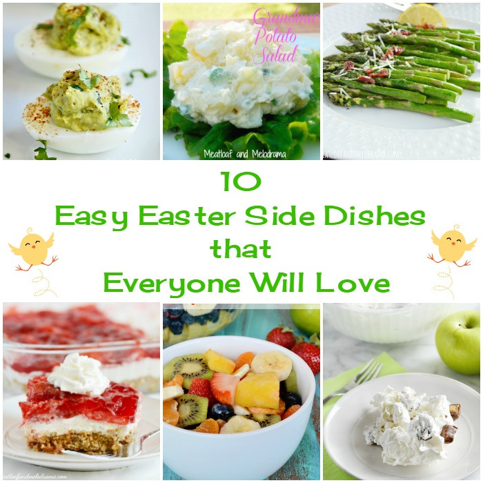 Easy Side Dishes For Easter
 10 Easy Easter Side Dishes Meatloaf and Melodrama