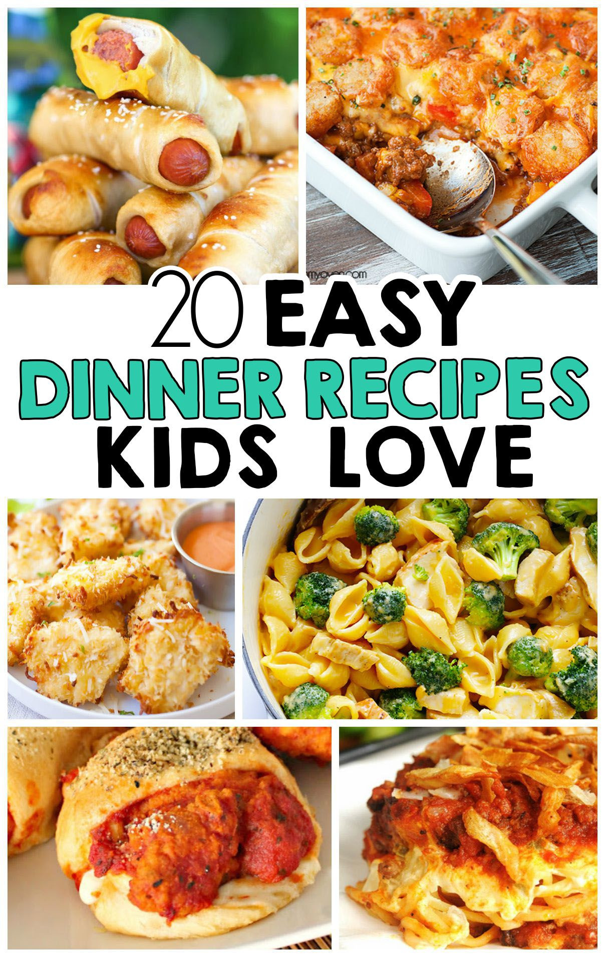 Easy To Make Healthy Dinners
 20 Easy Dinner Recipes That Kids Love