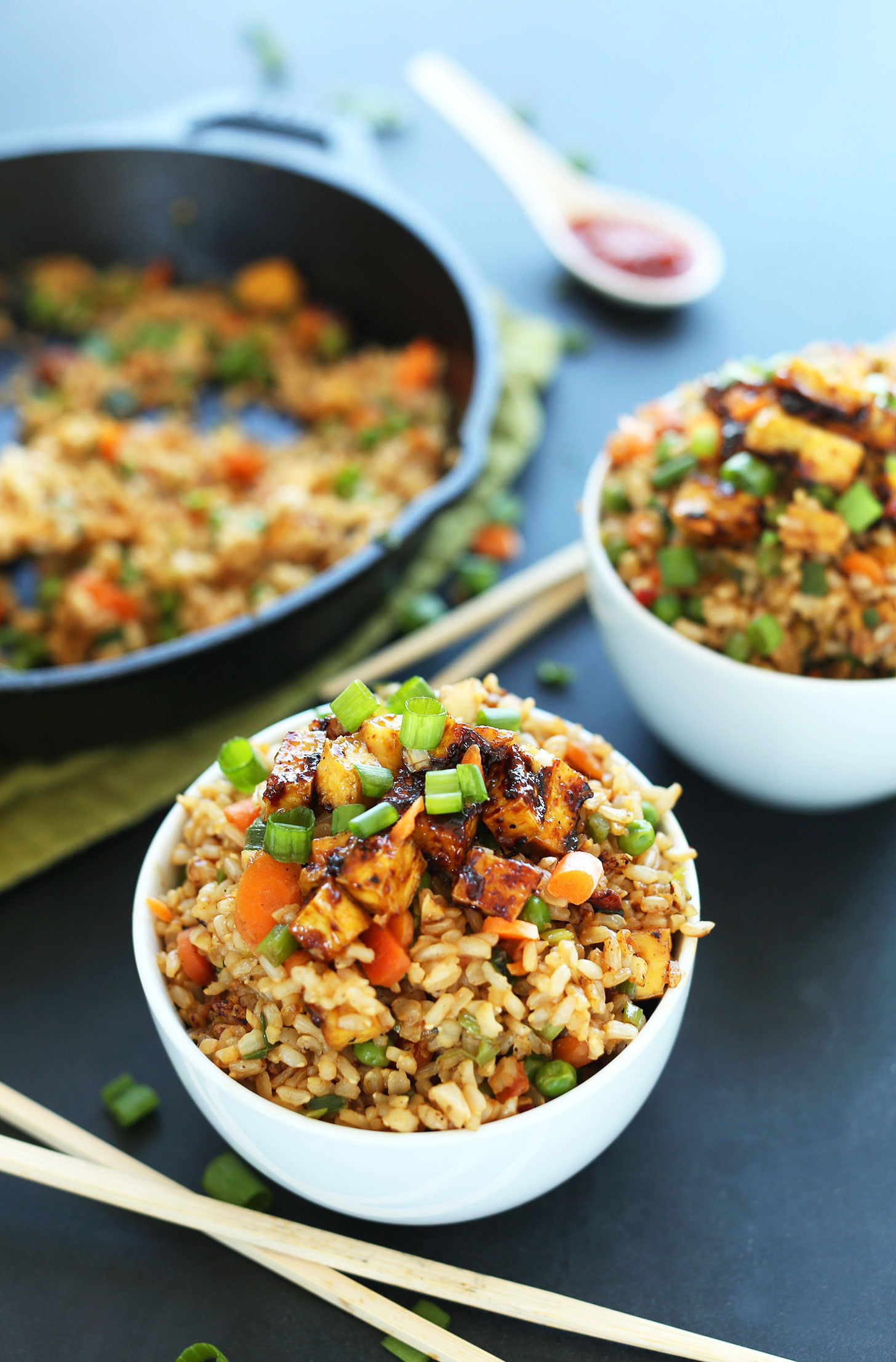 Easy Vegan Fried Rice
 Vegan Fried Rice