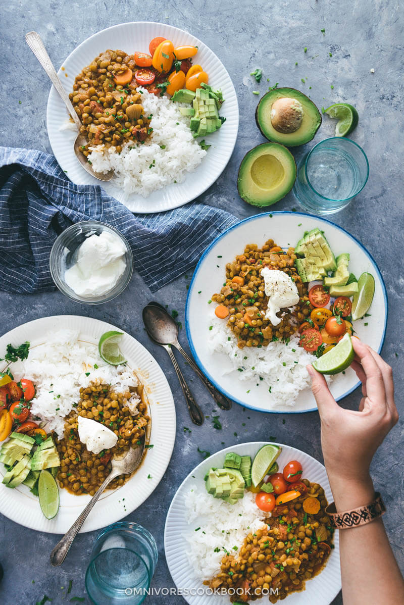 Easy Vegan Main Dishes
 Easy Ve arian Lentil Stew