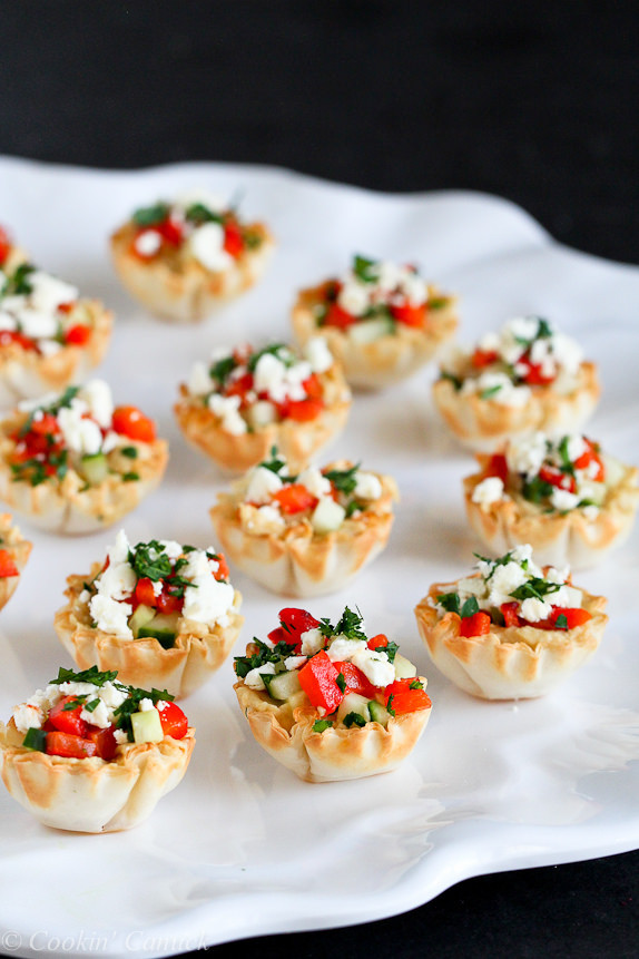 Easy Vegetarian Appetizer Recipes
 Top 10 Lightened Up New Year s Eve Cocktail & Appetizer