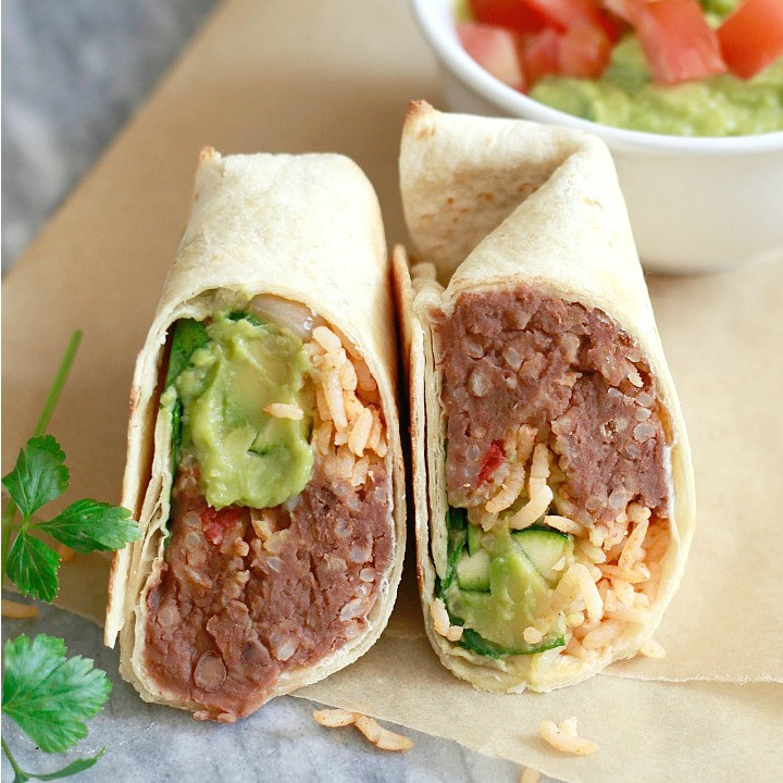 Easy Vegetarian Burritos
 Healthy Make Ahead Burritos Yummy Mummy Kitchen