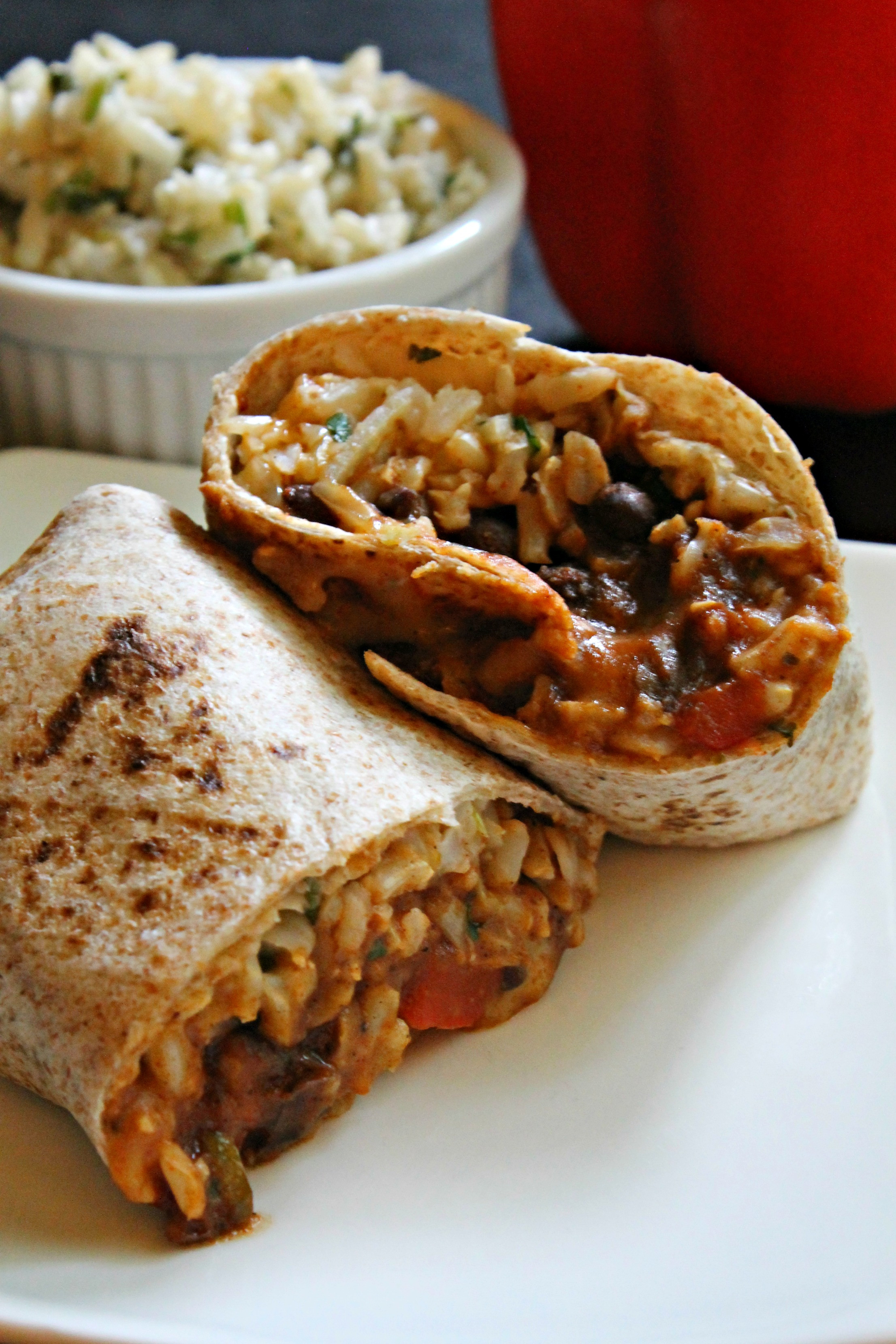 Easy Vegetarian Burritos
 easy ve arian burrito recipe