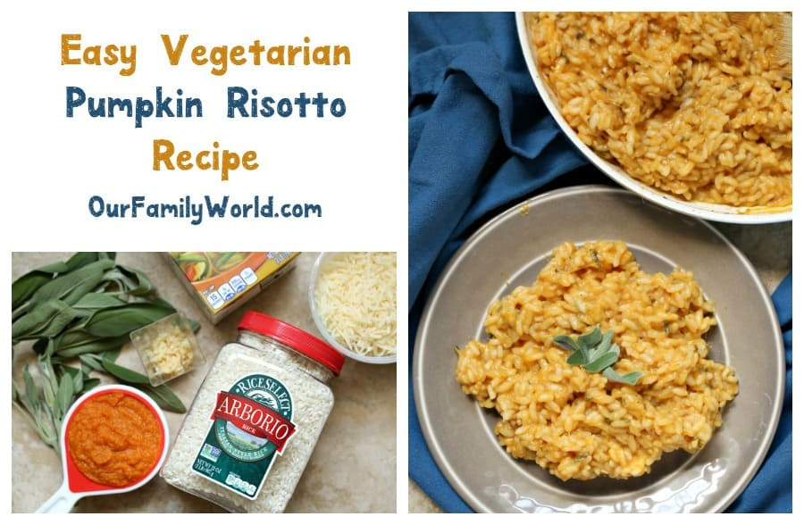 Easy Vegetarian Dinner Recipes For Family
 Easy Ve arian Dinner Recipes Pumpkin Risotto