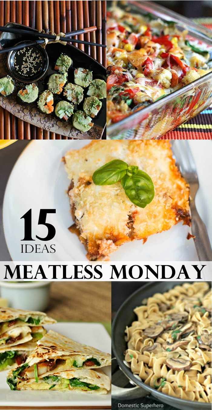 Easy Vegetarian Dinner Recipes For Family
 Simple Meatless Monday Recipes