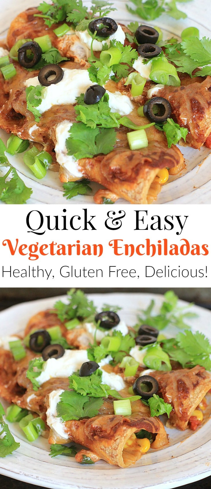 Easy Vegetarian Enchiladas
 Easy Ve arian Enchiladas Gluten Free Tips To Reduce