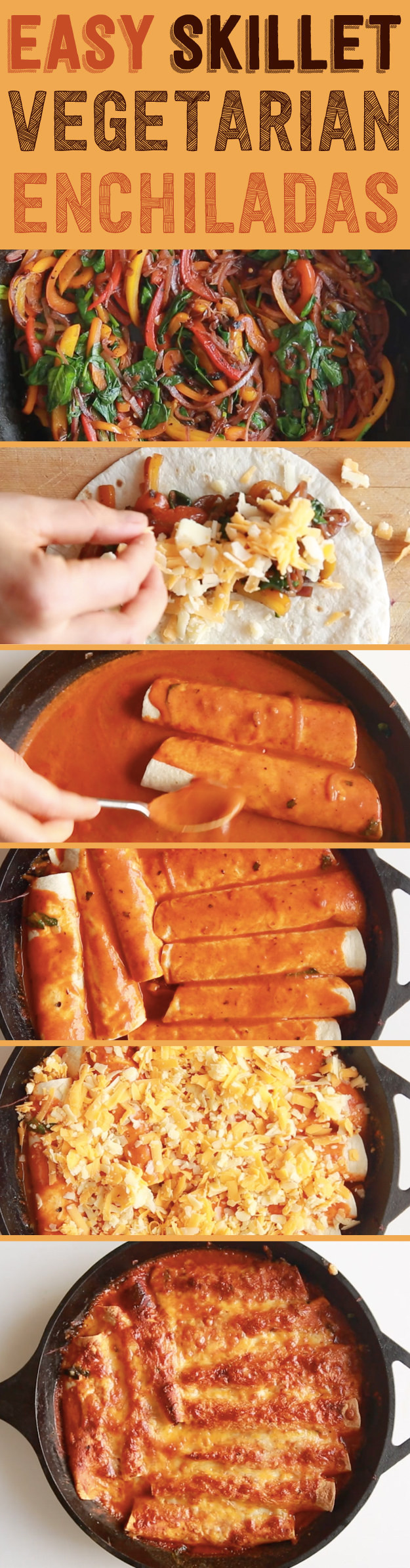 Easy Vegetarian Enchiladas
 These Easy Ve arian Enchiladas Will Be Your New Go To Meal