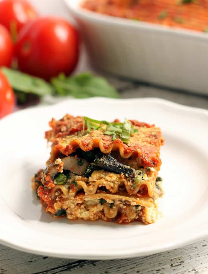 Easy Vegetarian Lasagna
 The Best Easy Vegan Lasagna