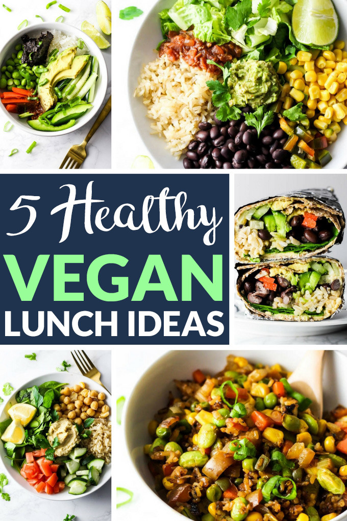 Easy Vegetarian Lunch Recipes
 5 Healthy Vegan Lunch Ideas