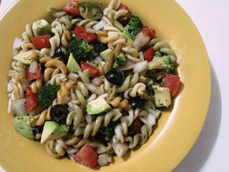Easy Vegetarian Pasta Salad
 Easy Ve arian and Vegan Italian Pasta Salad Recipe
