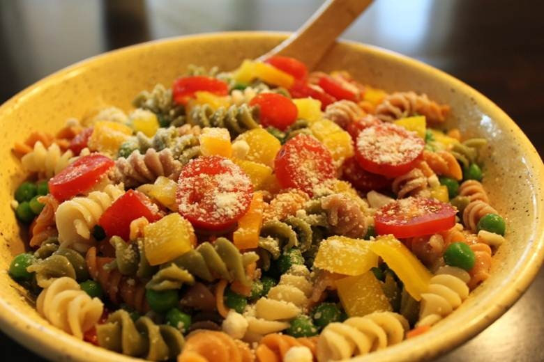 Easy Vegetarian Pasta Salad
 Quick and Easy Veggie Pasta Salad Recipe MomStart