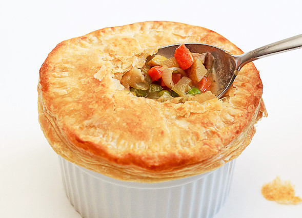 Easy Vegetarian Pot Pie
 Easy Ve arian Pot Pie Recipe