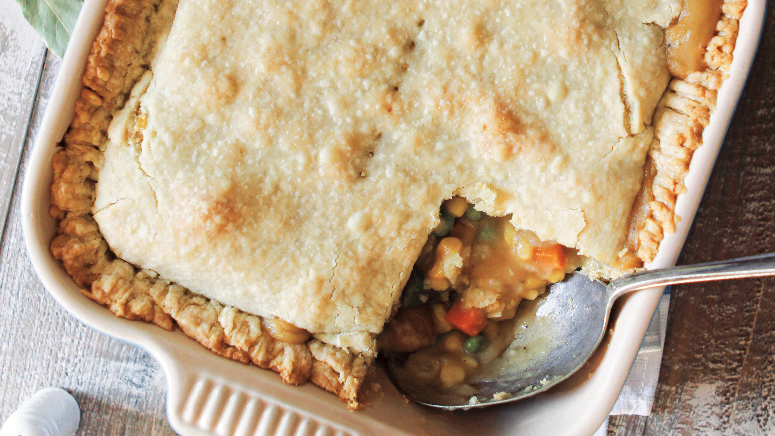 Easy Vegetarian Pot Pie
 Ve able Pot Pie TODAY