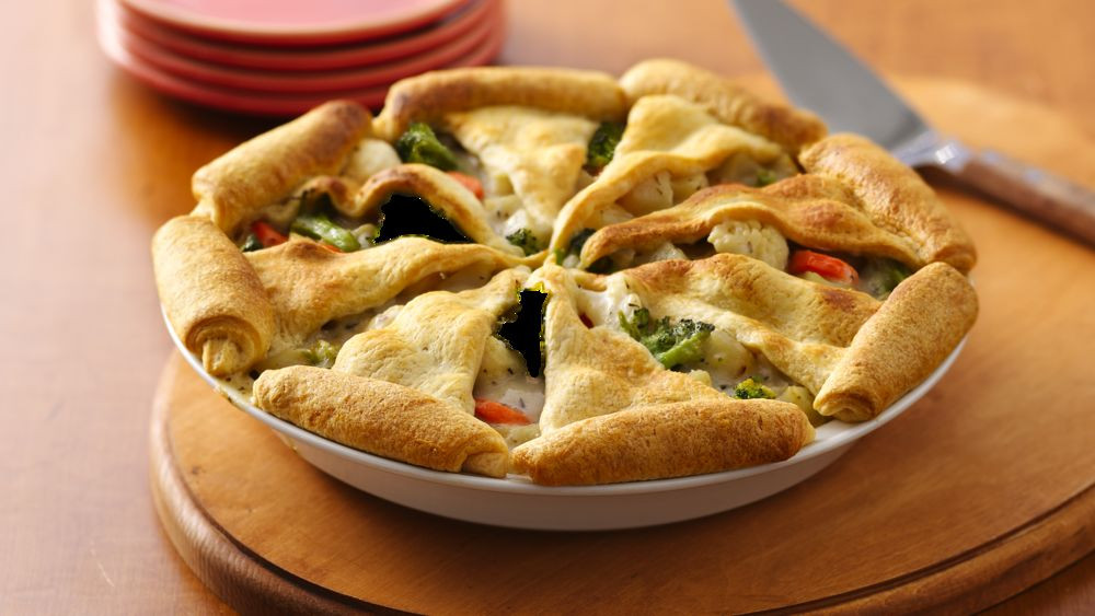 Easy Vegetarian Pot Pie
 Veggie Lovers Pot Pie recipe from Pillsbury