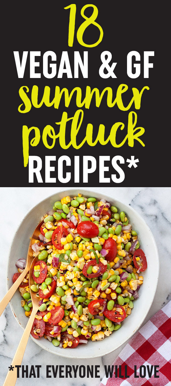 Easy Vegetarian Potluck Recipes
 Vegan & Gluten Free Summer Potluck Recipes Kitchen Treaty