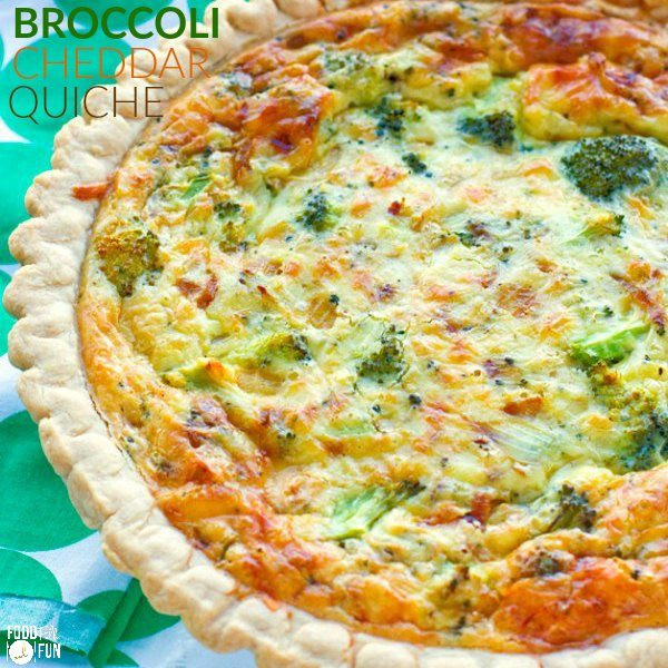 Easy Vegetarian Quiche Recipe
 Easy Broccoli Quiche Recipe • Food Folks and Fun