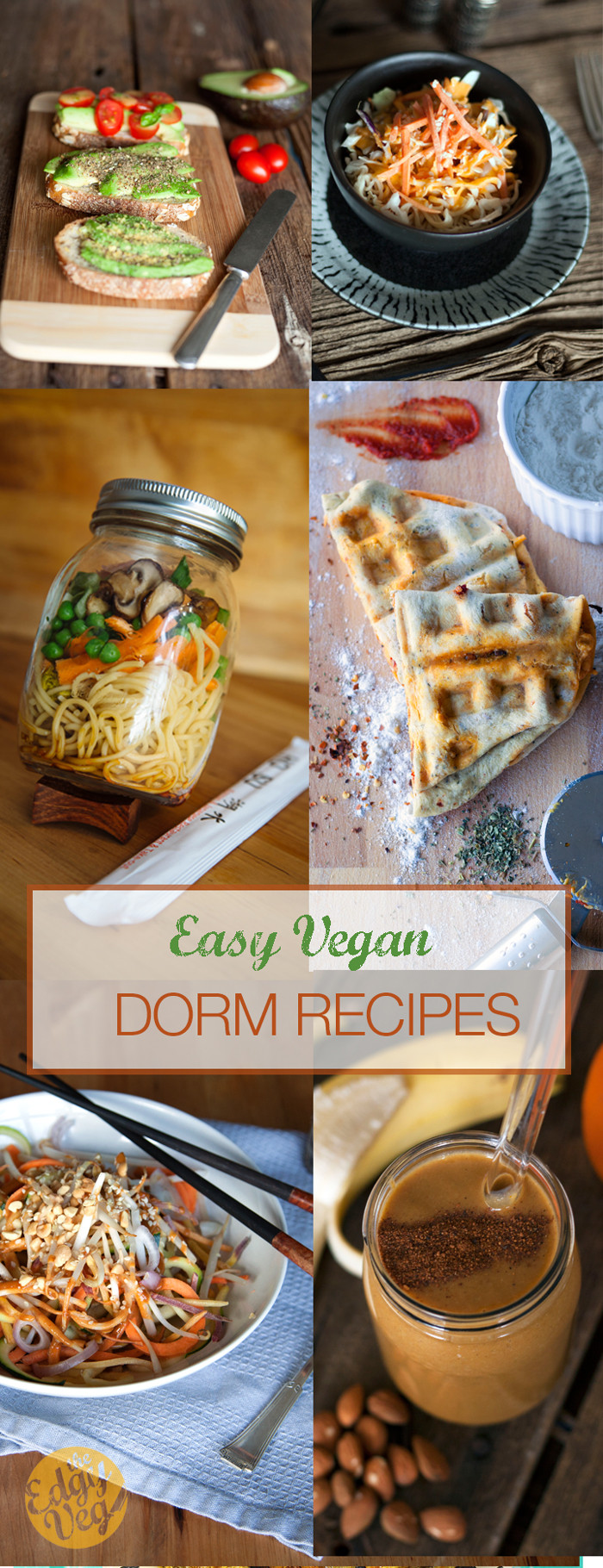 Easy Vegetarian Recipes For College Students
 Easy Vegan College Dorm Recipes