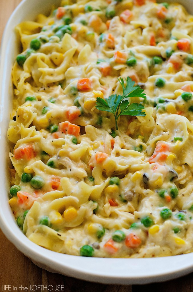 Egg Noodle Casserole Recipes Vegetarian
 Chicken Noodle Casserole Life In The Lofthouse