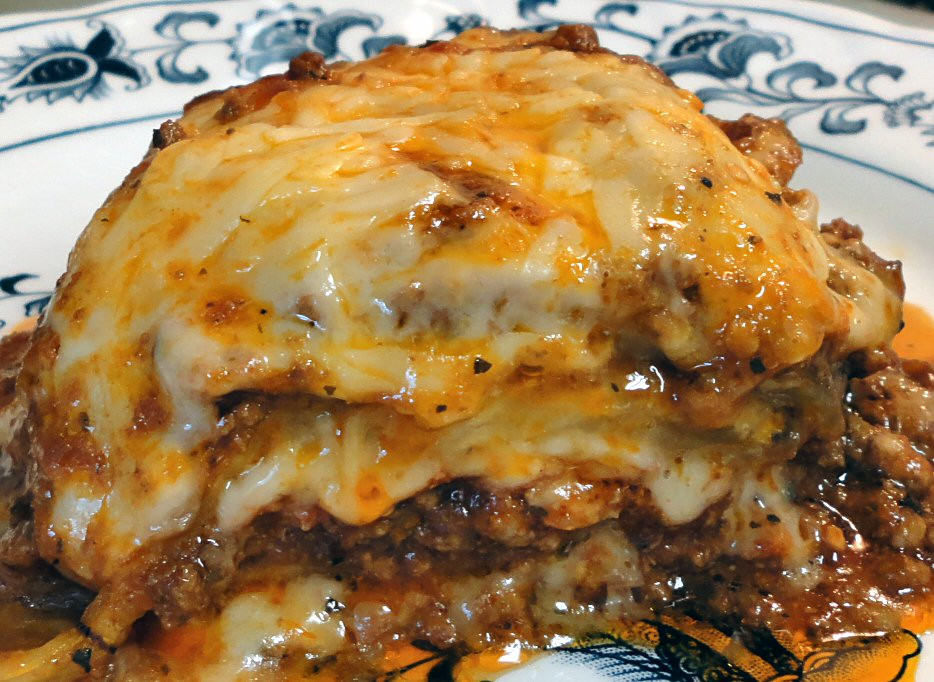 Eggplant Lasagna Low Carb
 MEATY EGGPLANT LASAGNA Linda s Low Carb Menus & Recipes