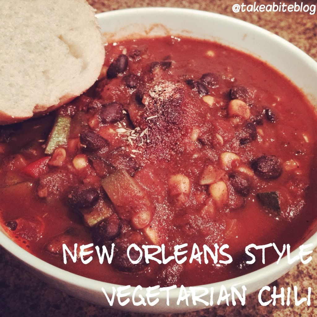 Emeril Lagasse Vegetarian Chili
 New Orleans Style Ve arian Chili for SundaySupper