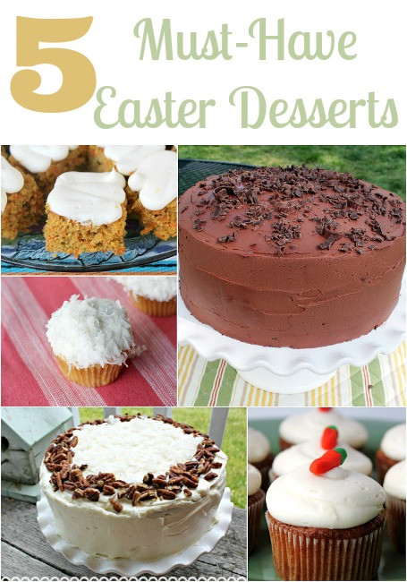 Favorite Easter Desserts
 Top 5 Favorite Easter Desserts