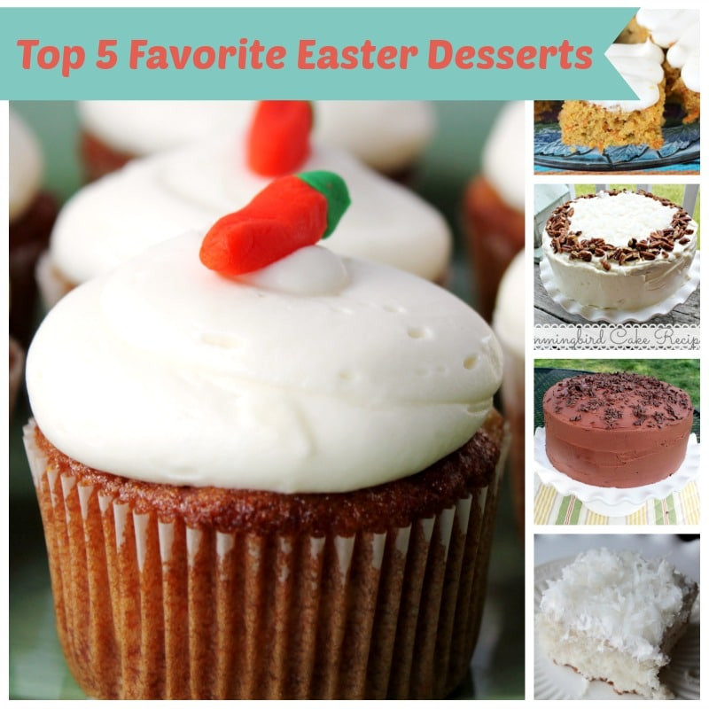 Favorite Easter Desserts
 Top 5 Favorite Easter Desserts All Things Mamma