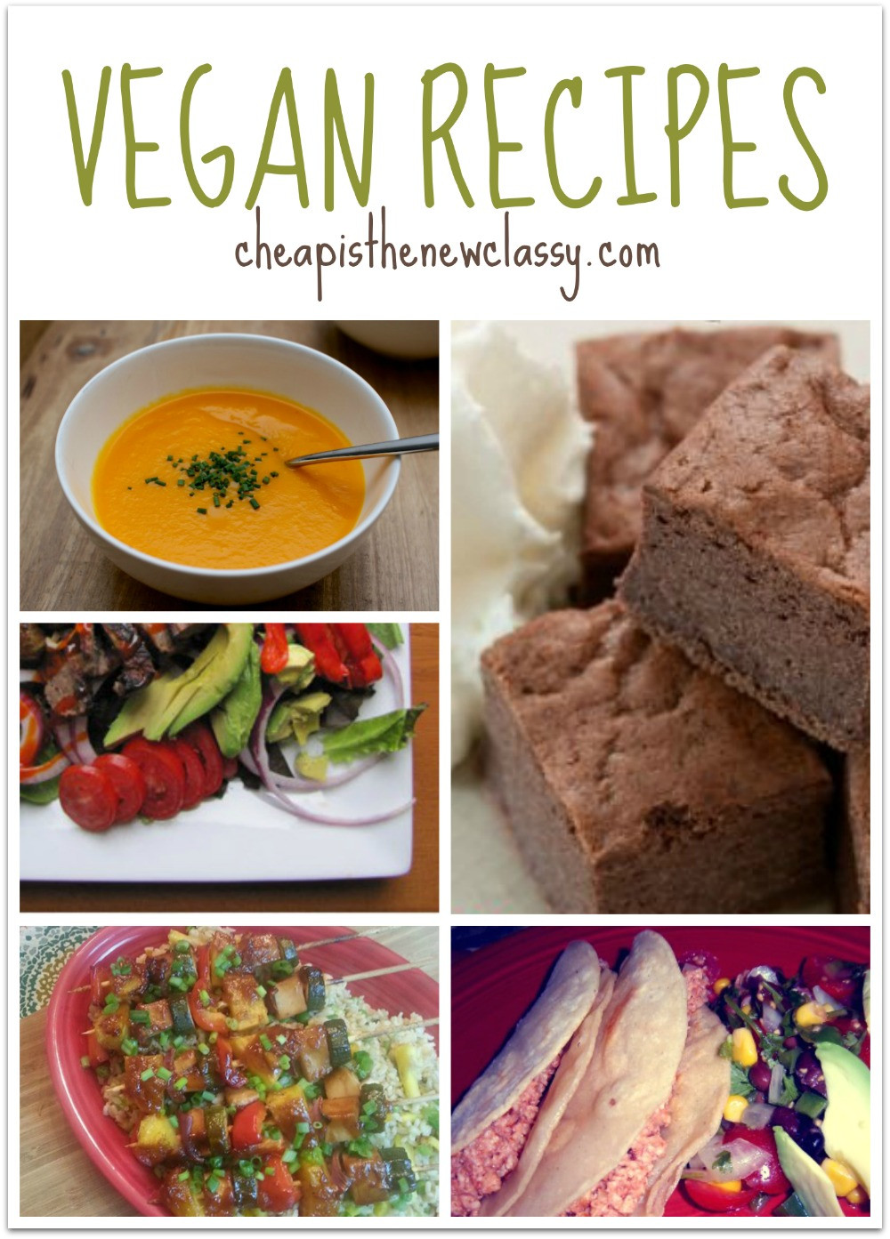 Favorite Vegan Recipes
 10 Delicious Vegan Recipes